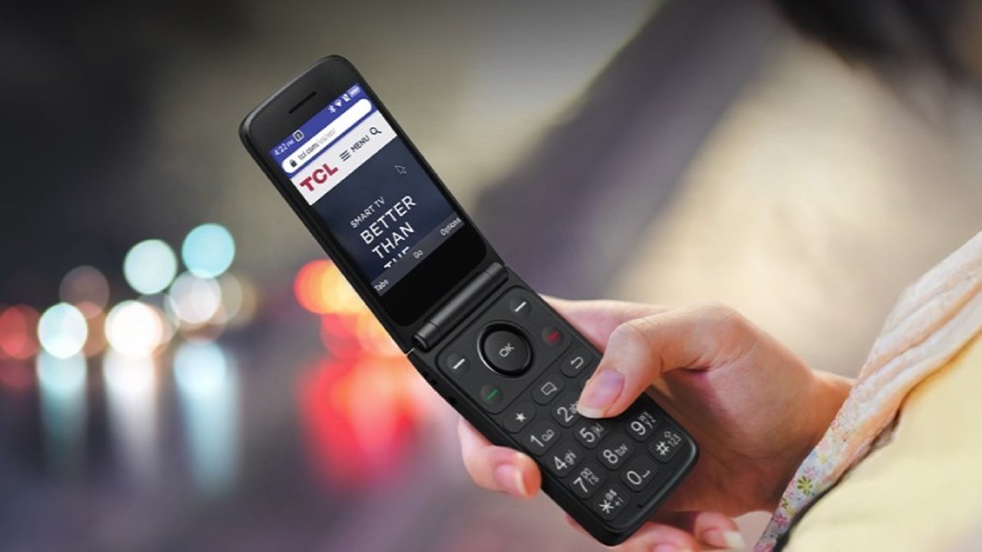Кнопковий телефон TCL Flip 4 5G