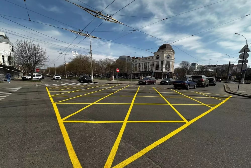 Нова розмітка в Миколаєві