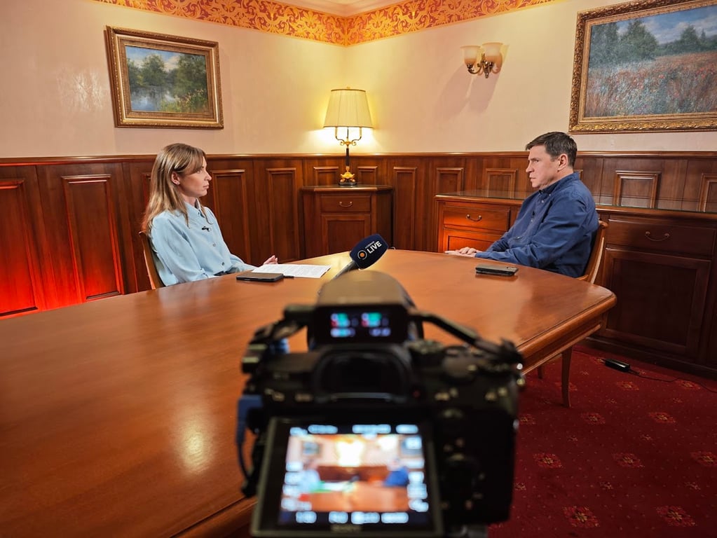 Михайло Подоляк та Галина Остаповець