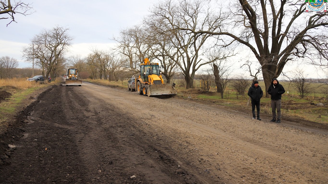 На півдні Одещини почався ремонт траси біля Ізмаїла