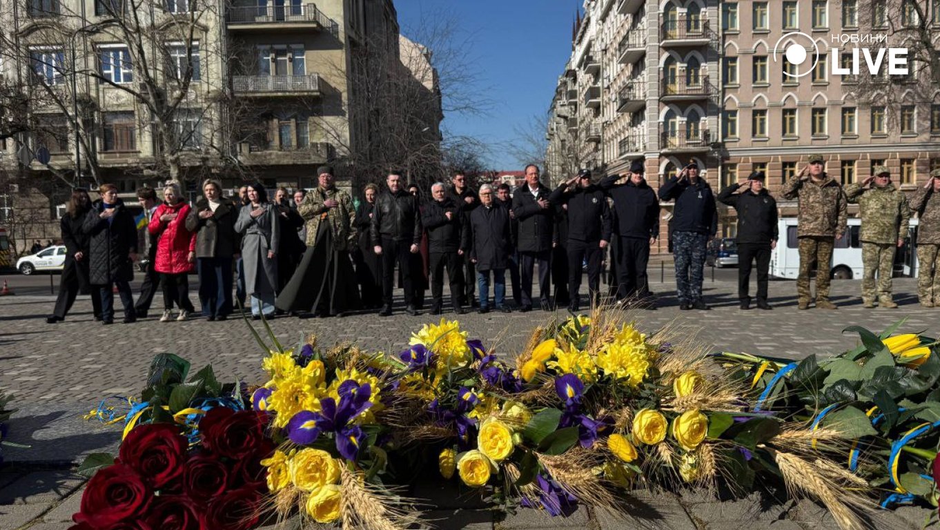 В Одесі вшанували Шевченка