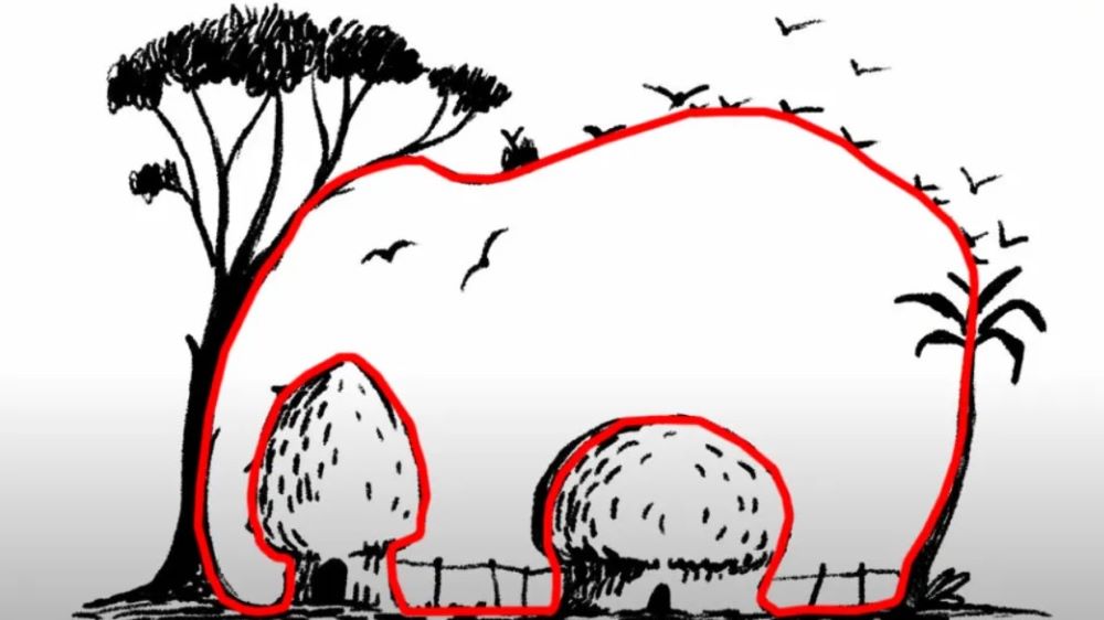 Лише люди з бурхливою фантазією помітять на малюнку велику тварину за 5 секунд - фото 2