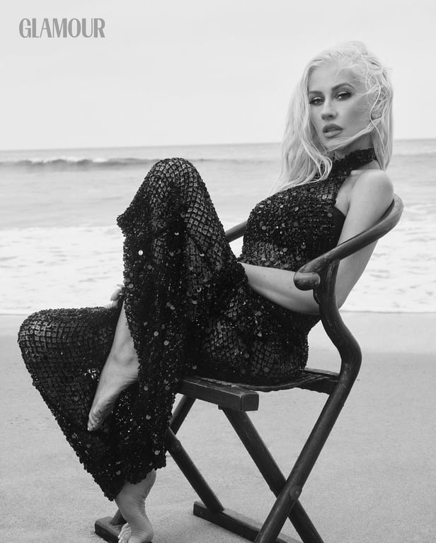 Співачка Крістіна Агілера знялась у глянці