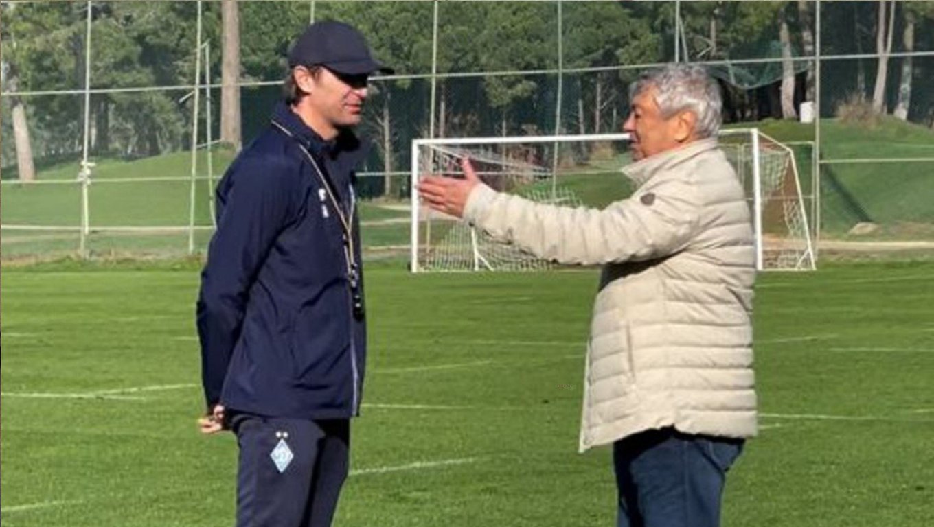 Мірча Луческу та Олександр Шовковський