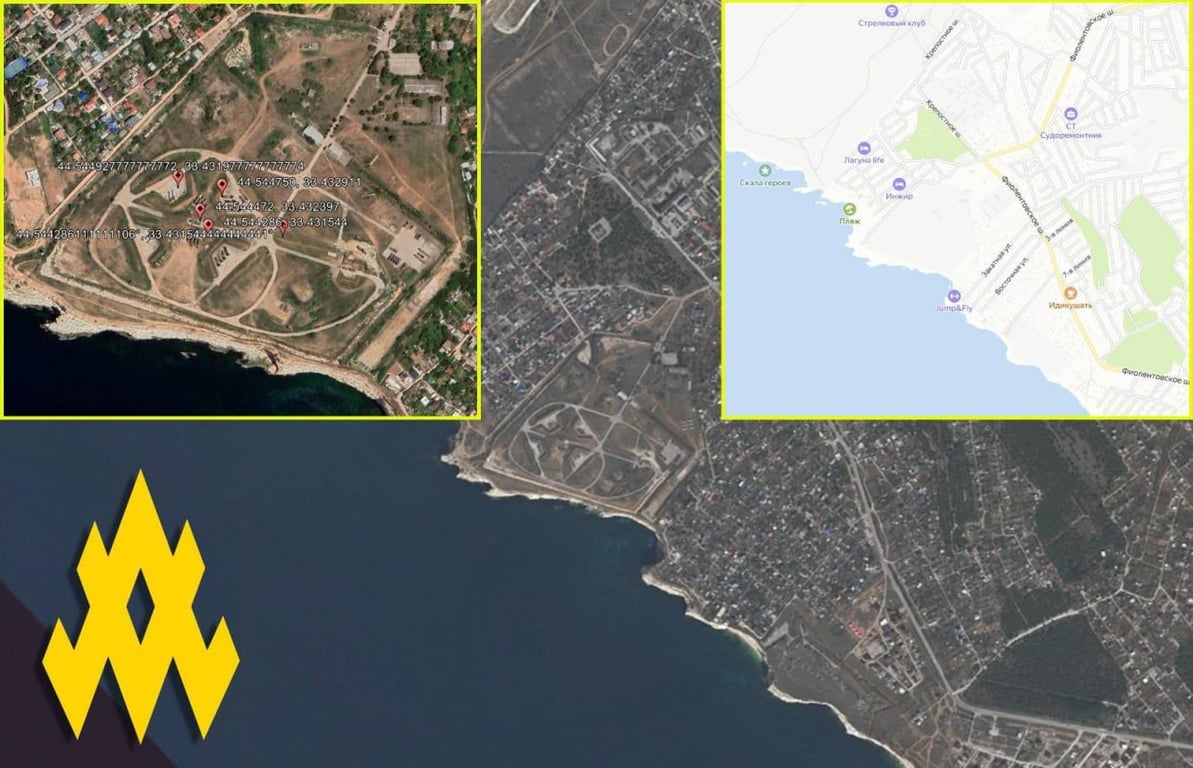 Де розташований Севастополь на карті