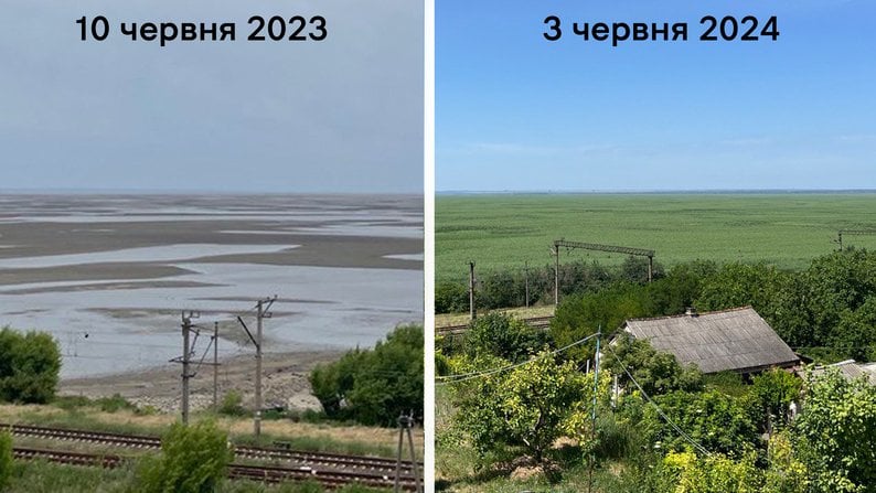 Наслідки підриву ГЕС — як зараз виглядає Каховське водосховище - фото 1