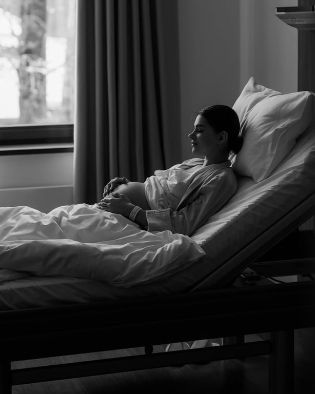 Катерина Остапчук у пологовому