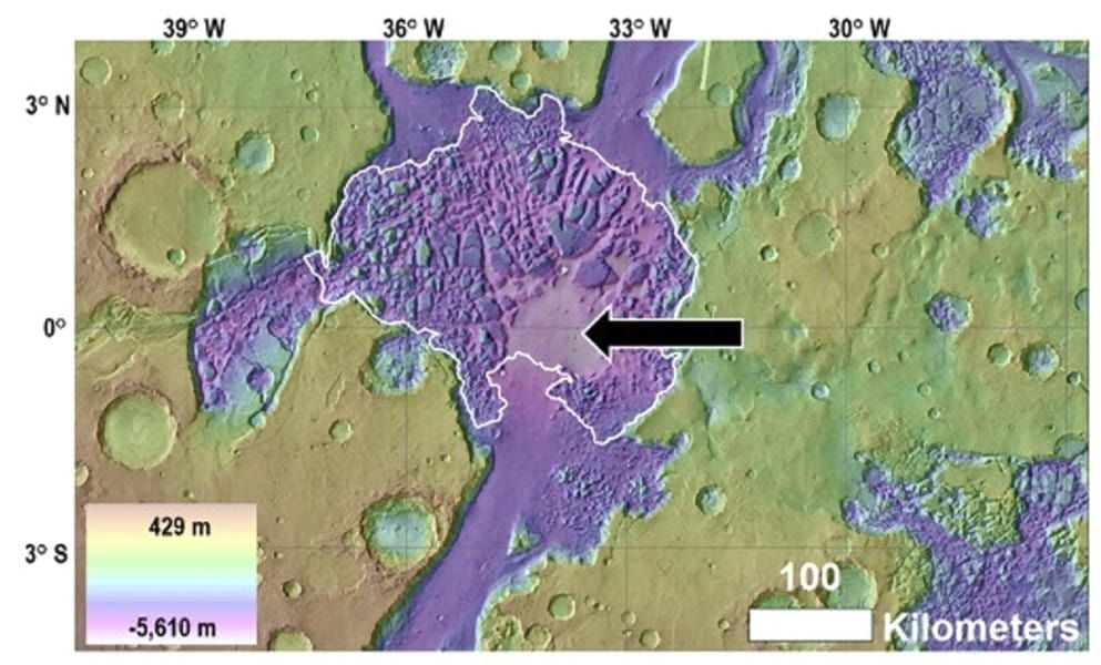 Древнее озеро на Марсе может скрывать жизнь