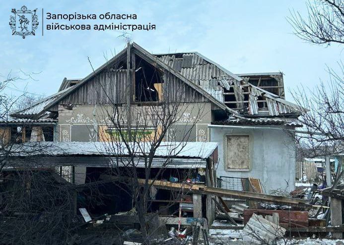РФ завдала удару по Запорізькій області 17 лютого