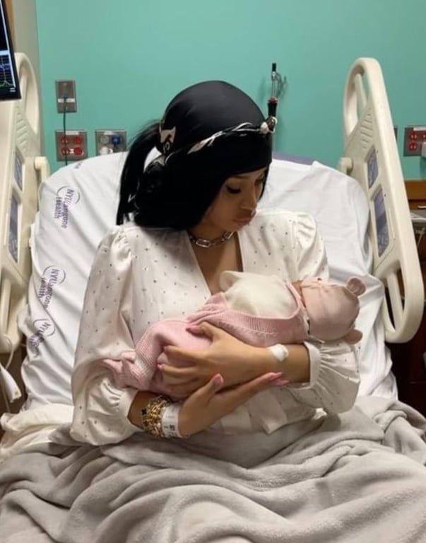 Cardi B народила дитину. Фото: instagram/iamcardib