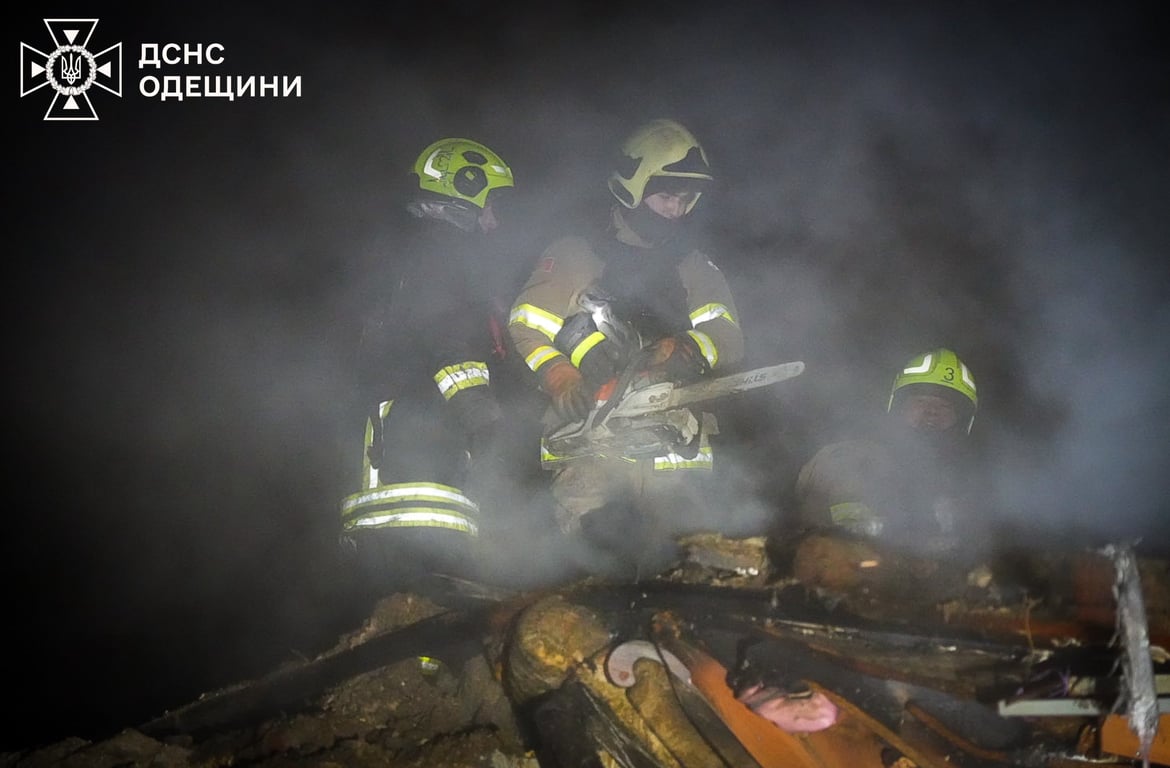 Одеса після удару російських дронів 