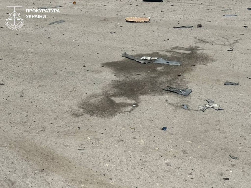 Удар Росії по Дергачах 13 квітня