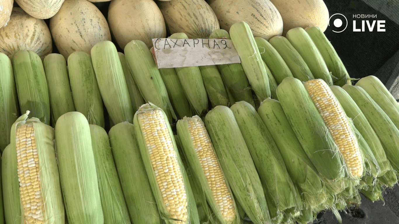 Кукурудза на прилавку