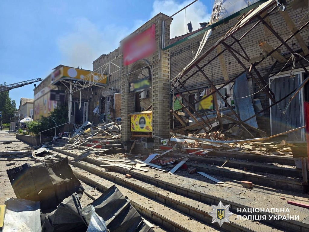 Наслідки обстрілу Дружківки 2 серпня