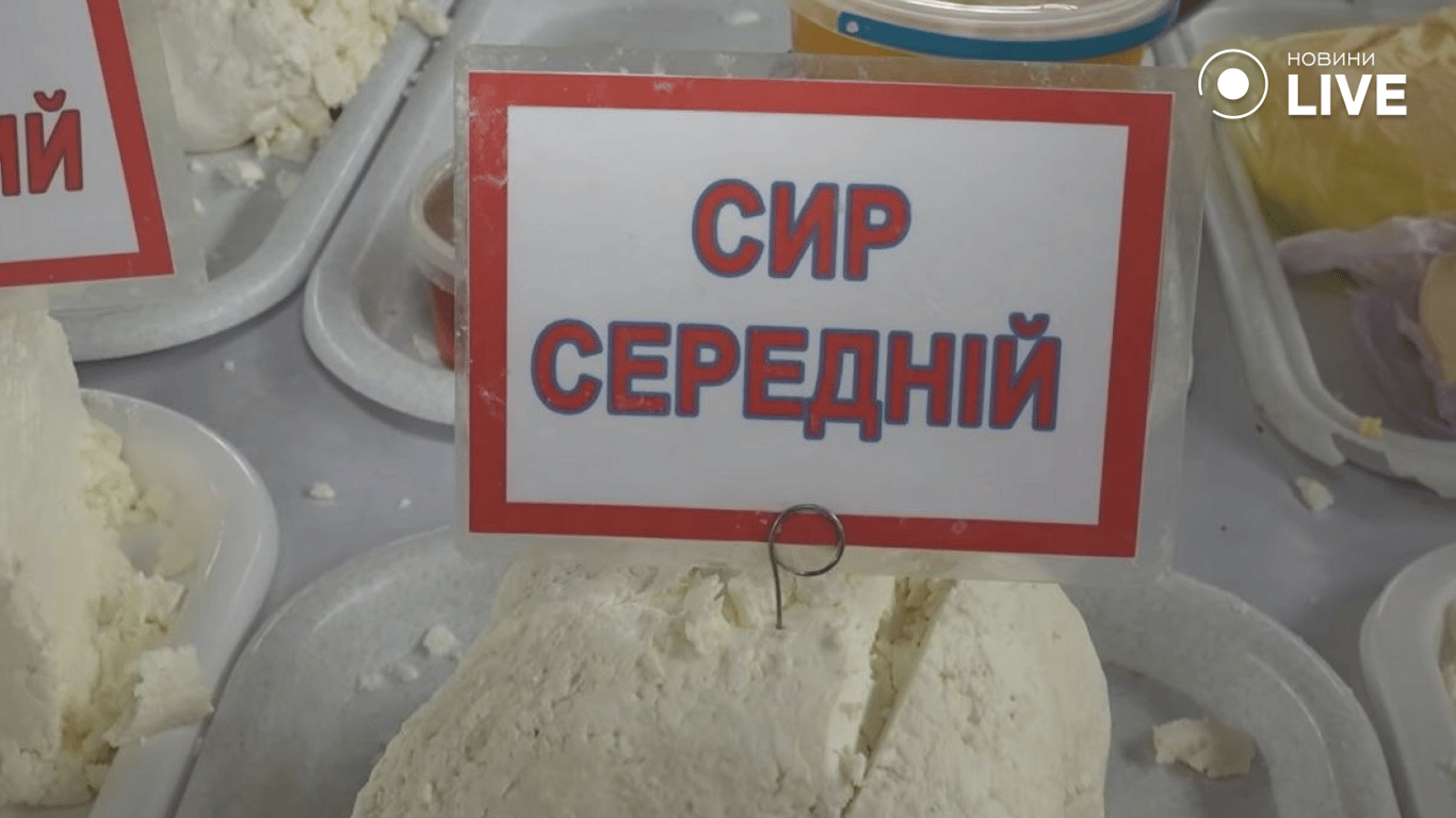 Ціни на молочку в Одесі