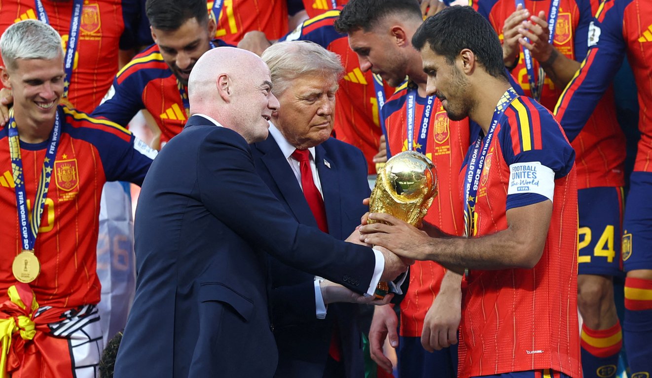 Дональд Трамп и Джанни Инфантино