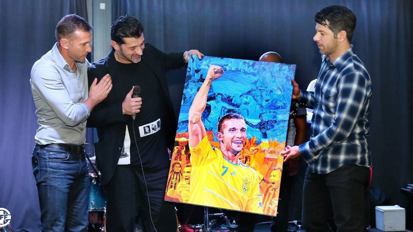 Каха Каладзе и Андрей Шевченко