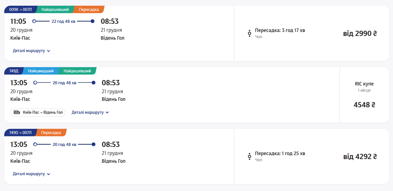 Скільки коштують квитки до Відня з Києва