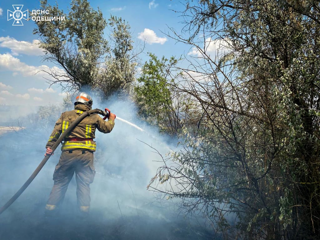 Вогонь через спеку