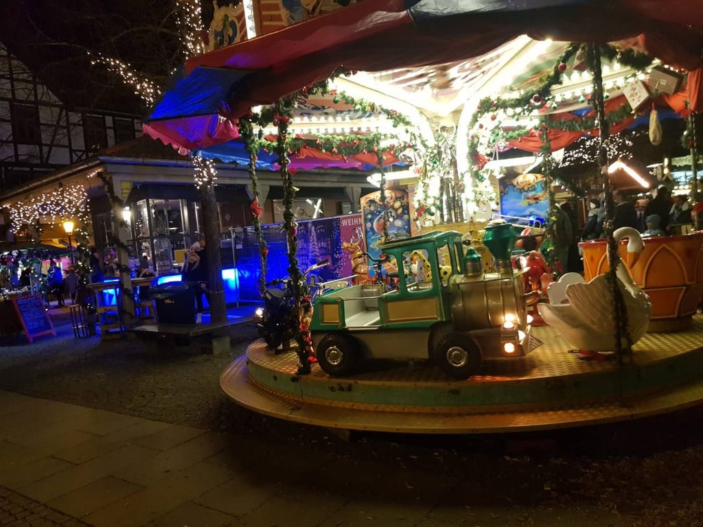 Рождество в маленьком городе Германии