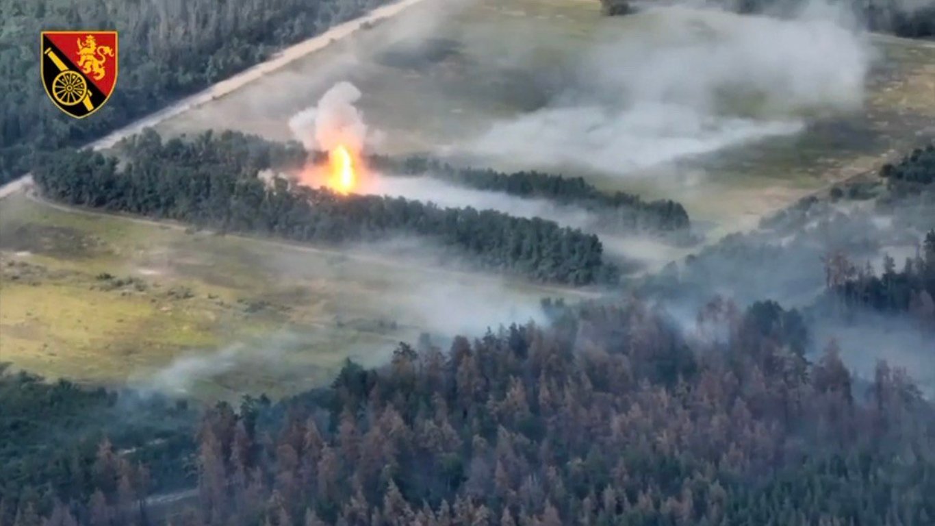 ВСУ показали эффектное уничтожение "Тюльпана" на Луганском направлении
