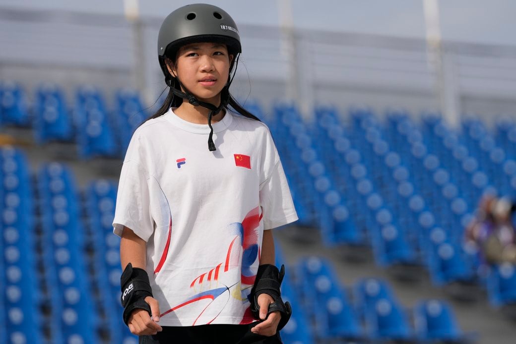 Топ-5 наймолодших олімпійців Парижа-2024: Чжу Юаньлін