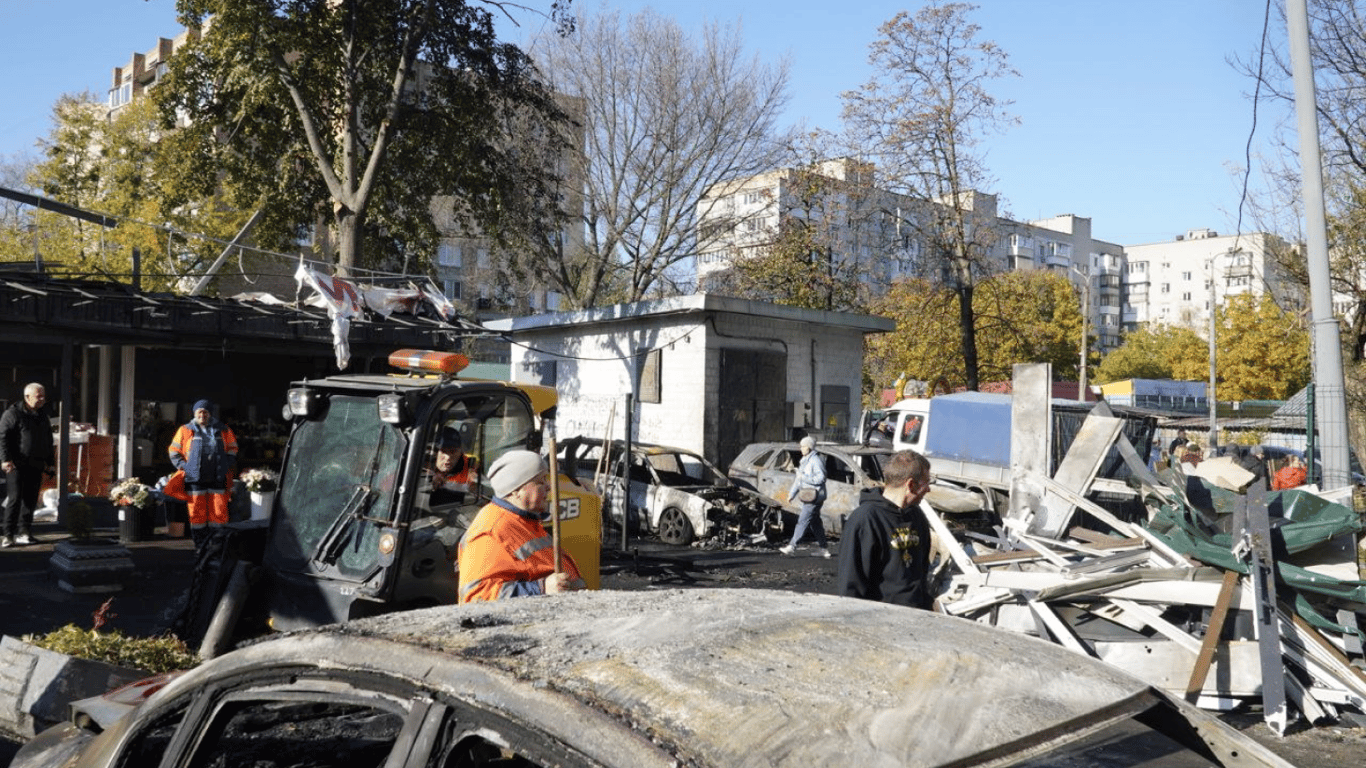 Attack against Kyiv on October 29 — photo report