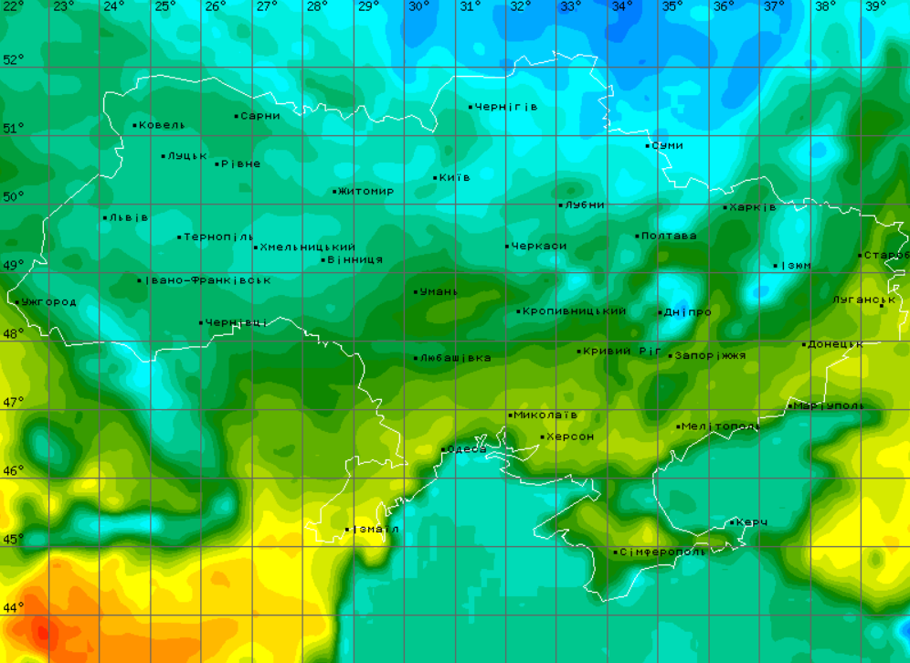 Якою буде погода в Україні 21 липня