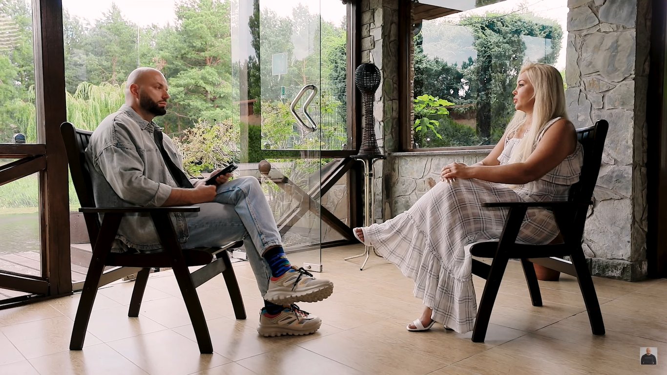 Камалія пережила викидень. Фото: інтерв'ю Славі Дьоміну