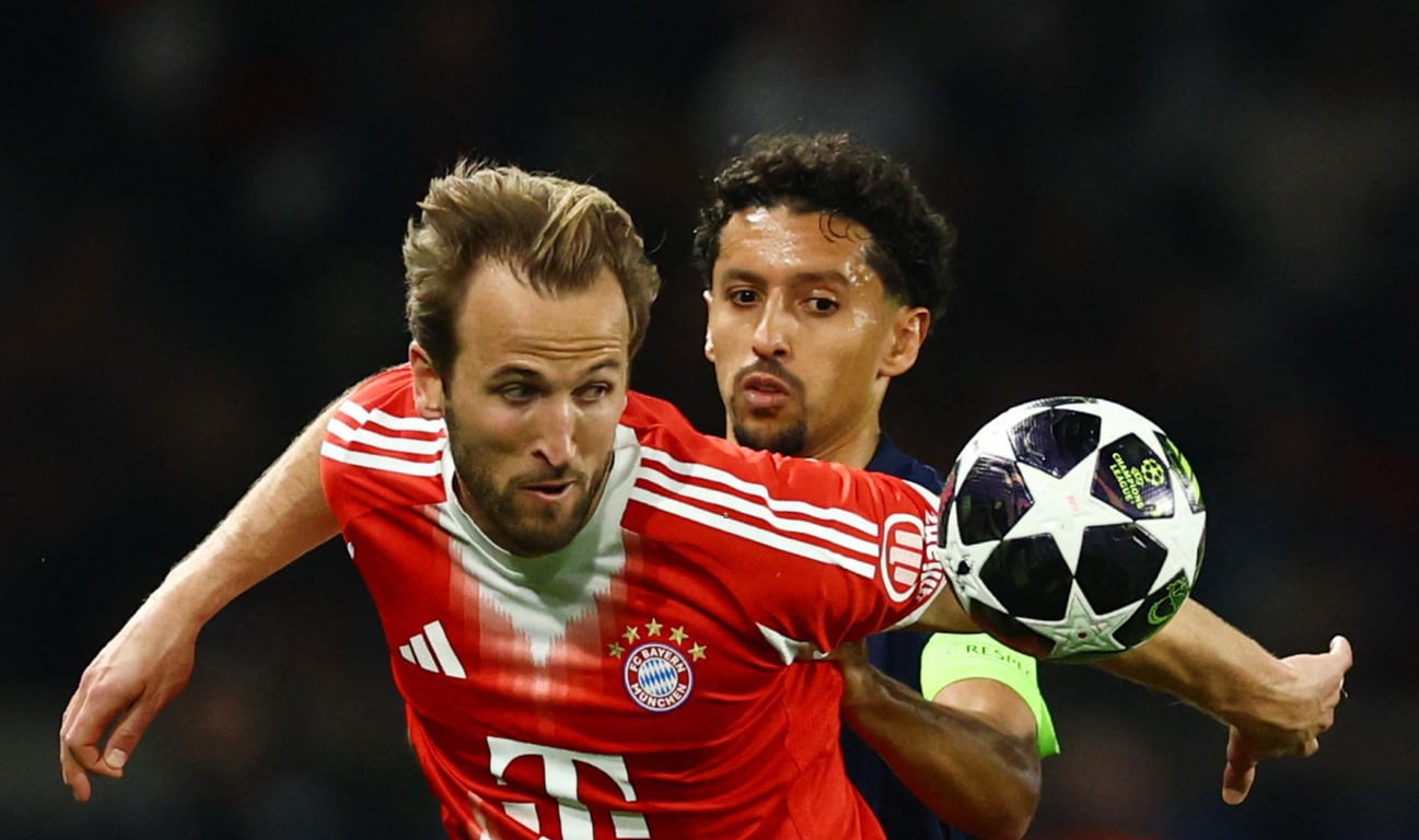 Харри Кейн в матче "ПСЖ" и "Баварии" 28 апреля 2026 года