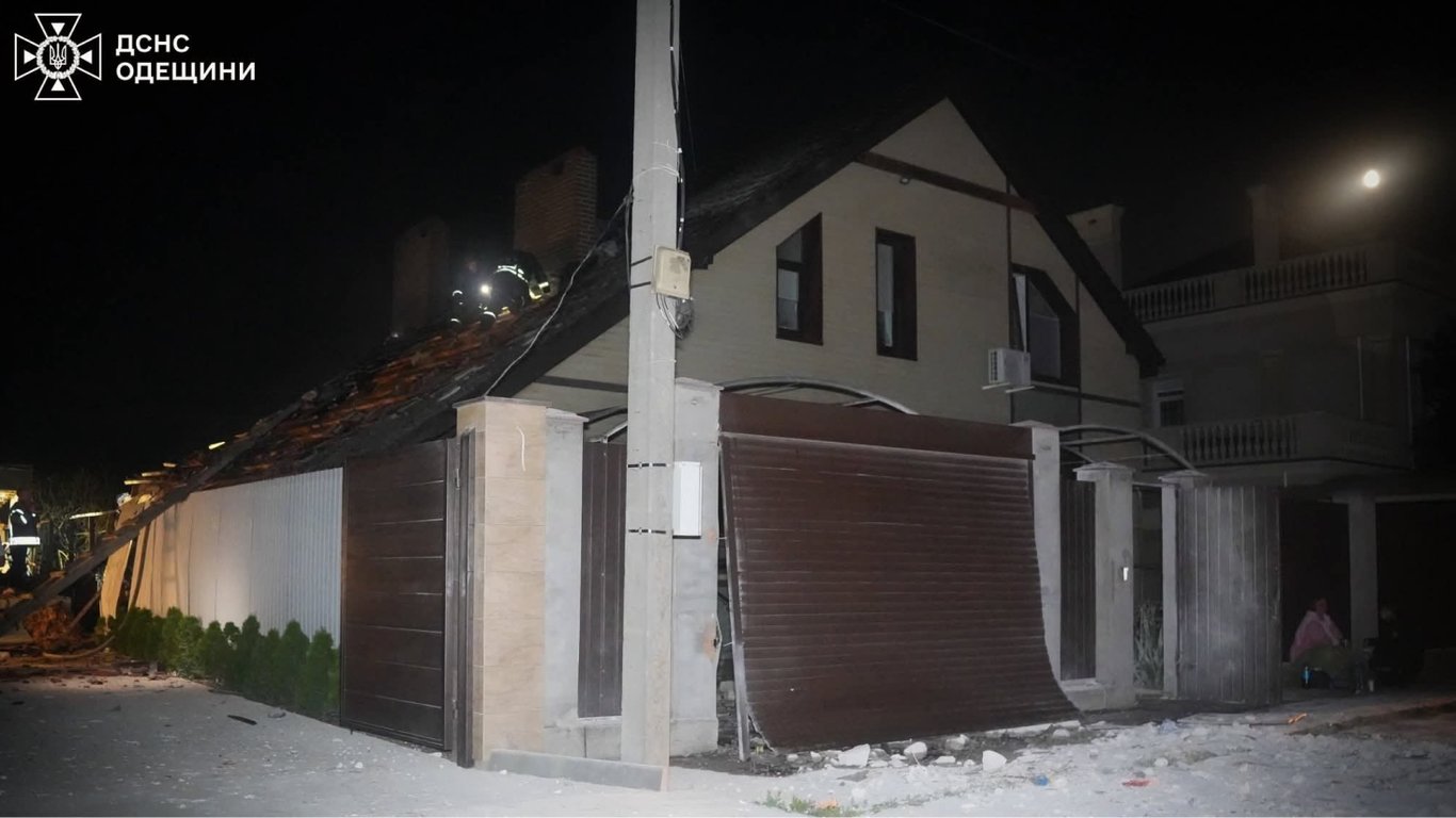 Наслідки обстрілу Одеської області
