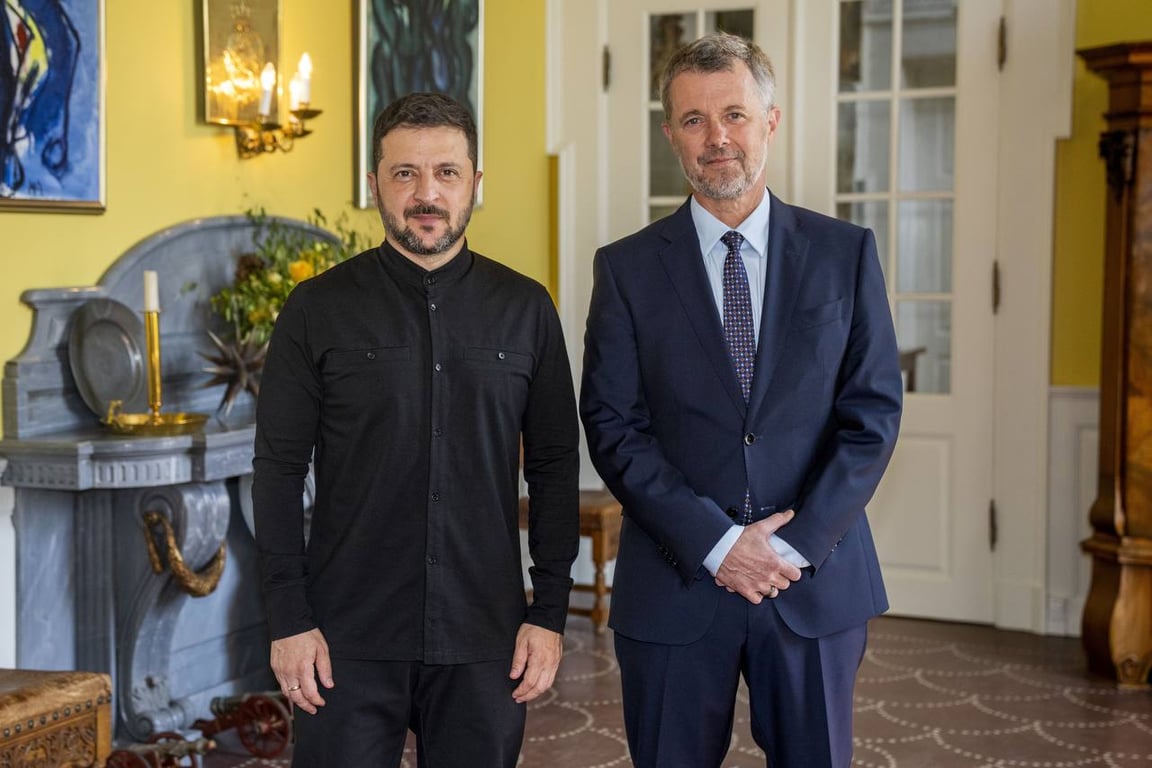 Зеленський з візитом в Данії 3 липня