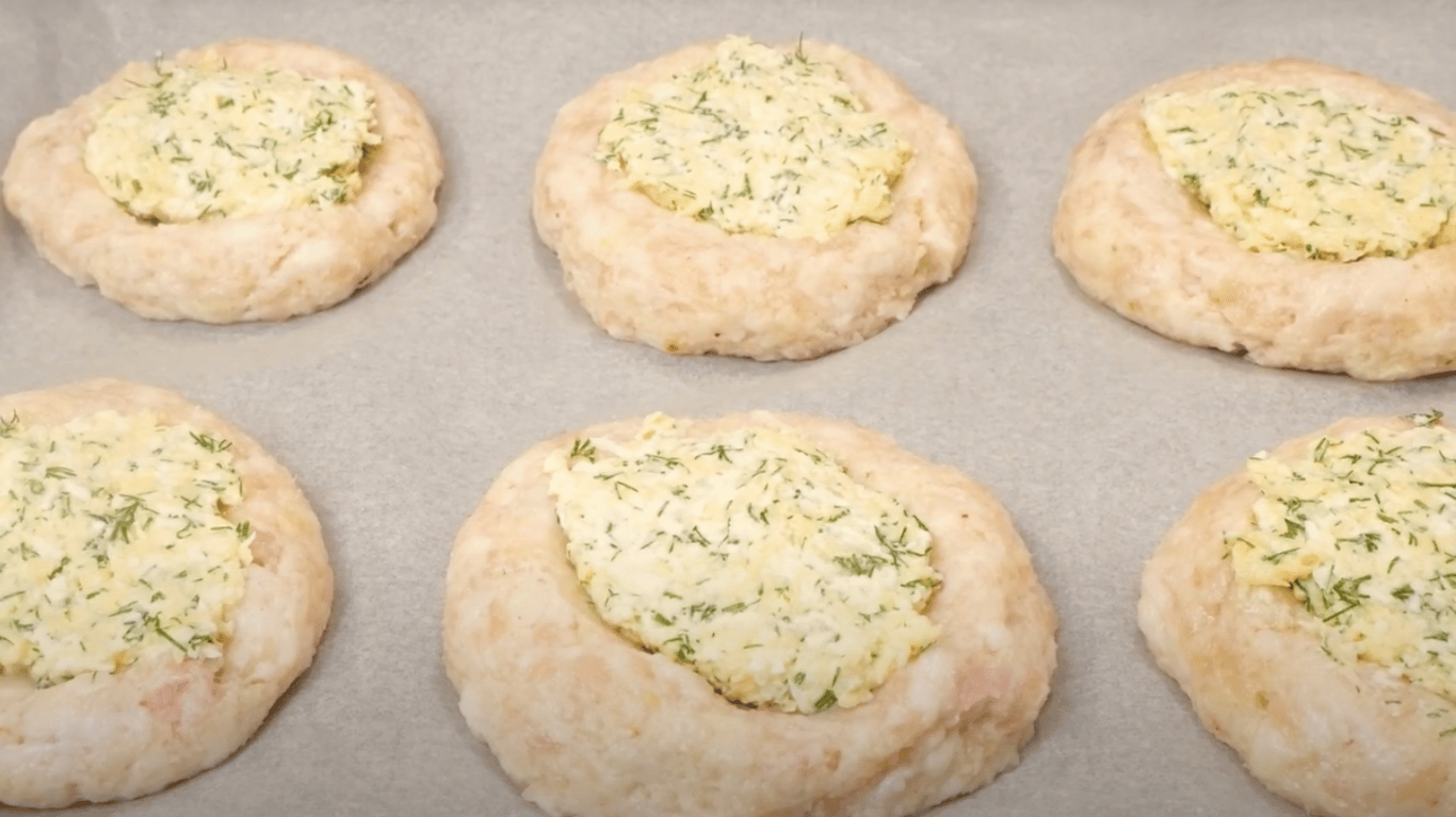 смачні котлети з начинкою