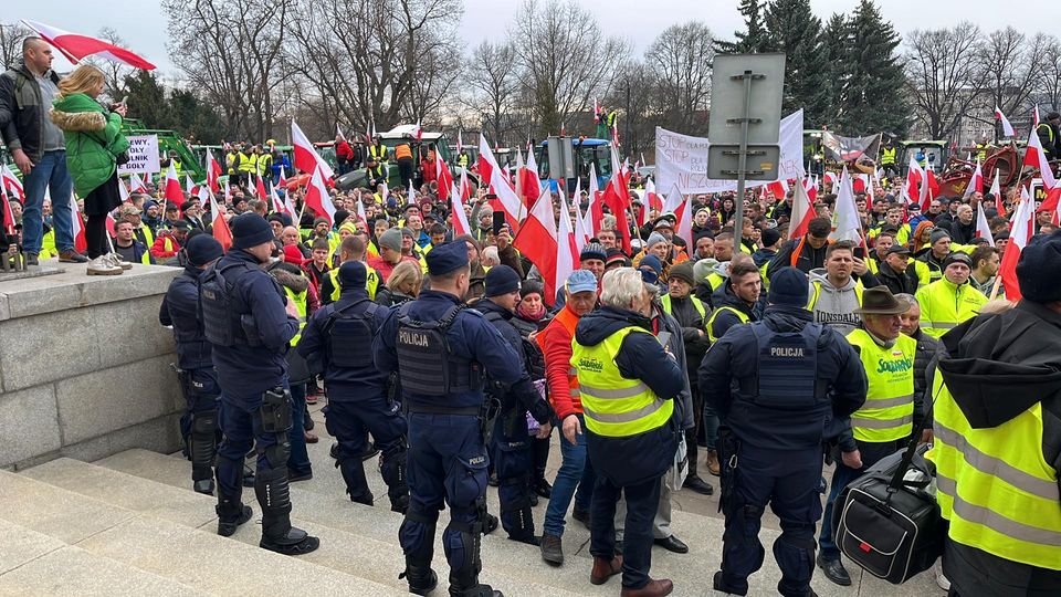 Акція протесту у Польщі