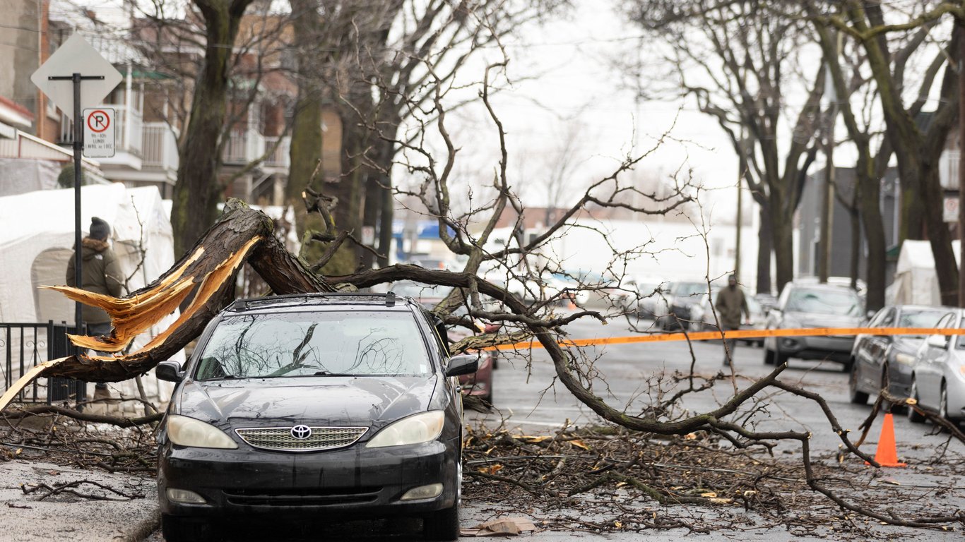 У Канаді лютує крижаний шторм: є загиблий, сотні тисяч людей залишились без електрики
