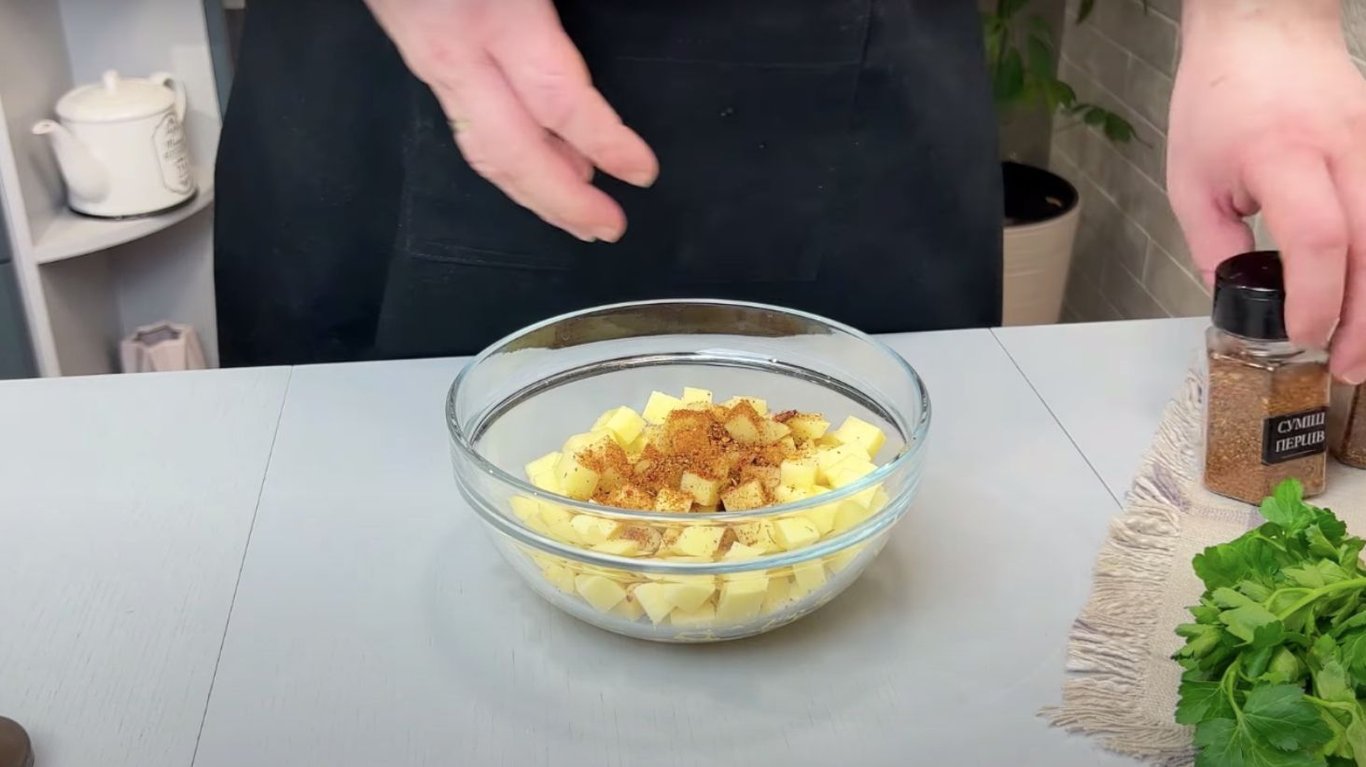 как пожарить картошку