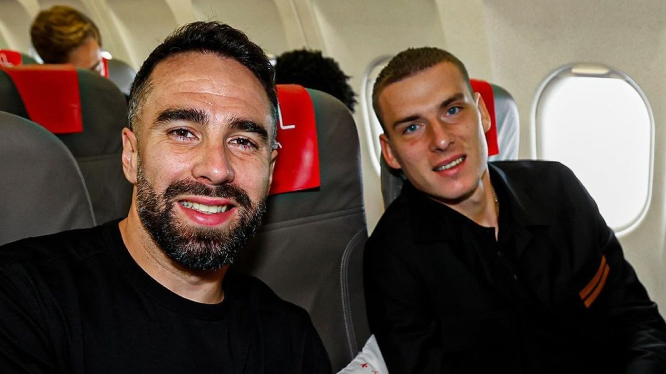 Андрій Лунін та Дані Карвахаль