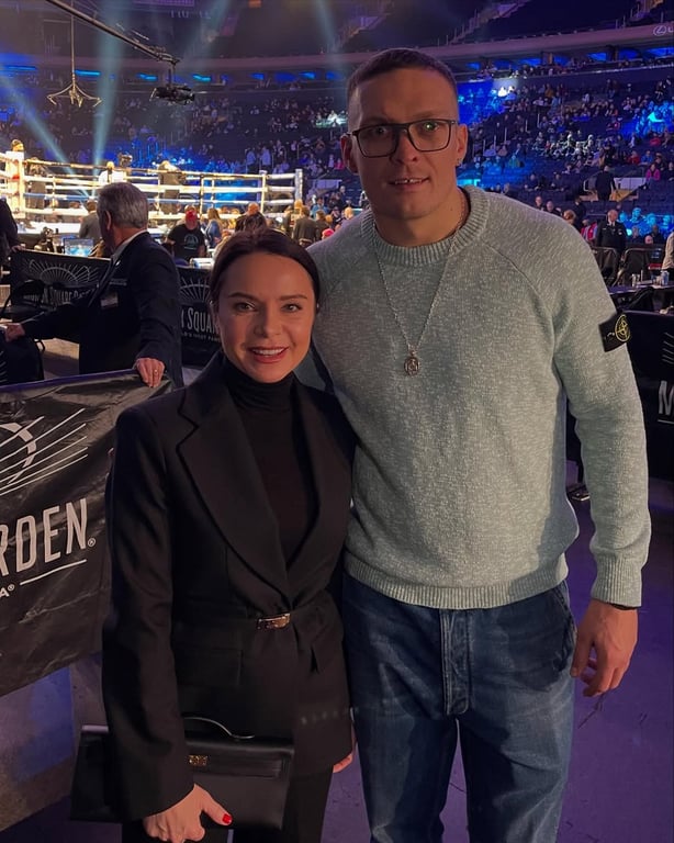 Лилия Подкопаева и Александр Усик