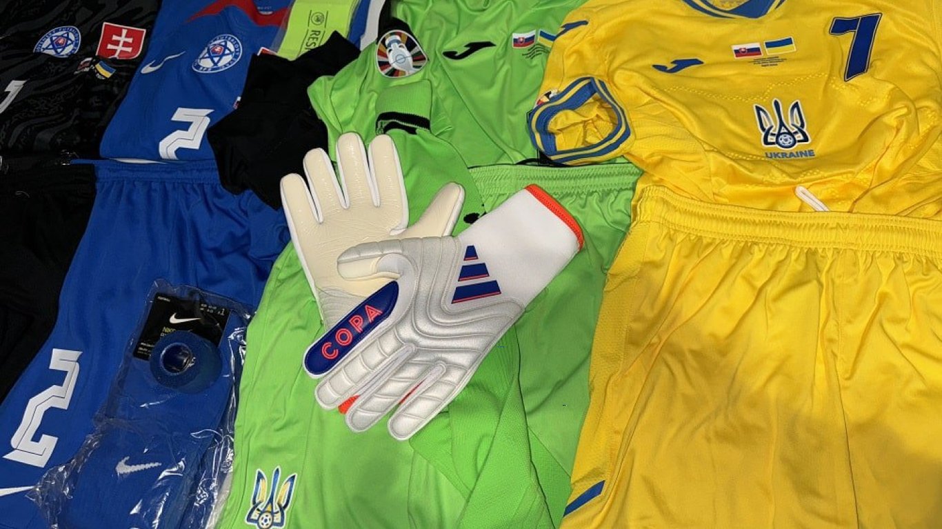 Форма збірної України на матч зі Словаччиною