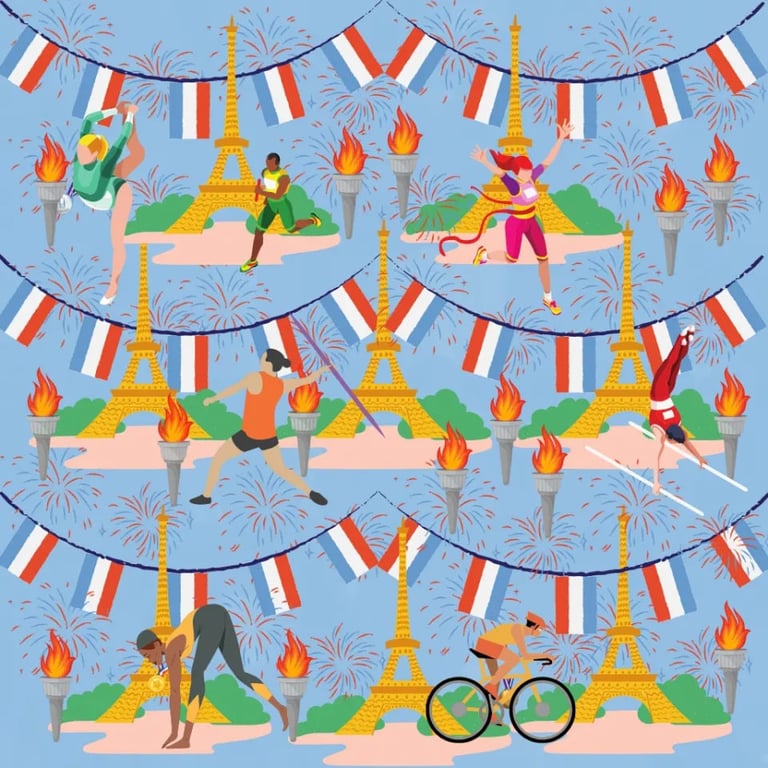 Драгоценные награды — найдите на рисунке три олимпийские медали за 20 секунд - фото 1