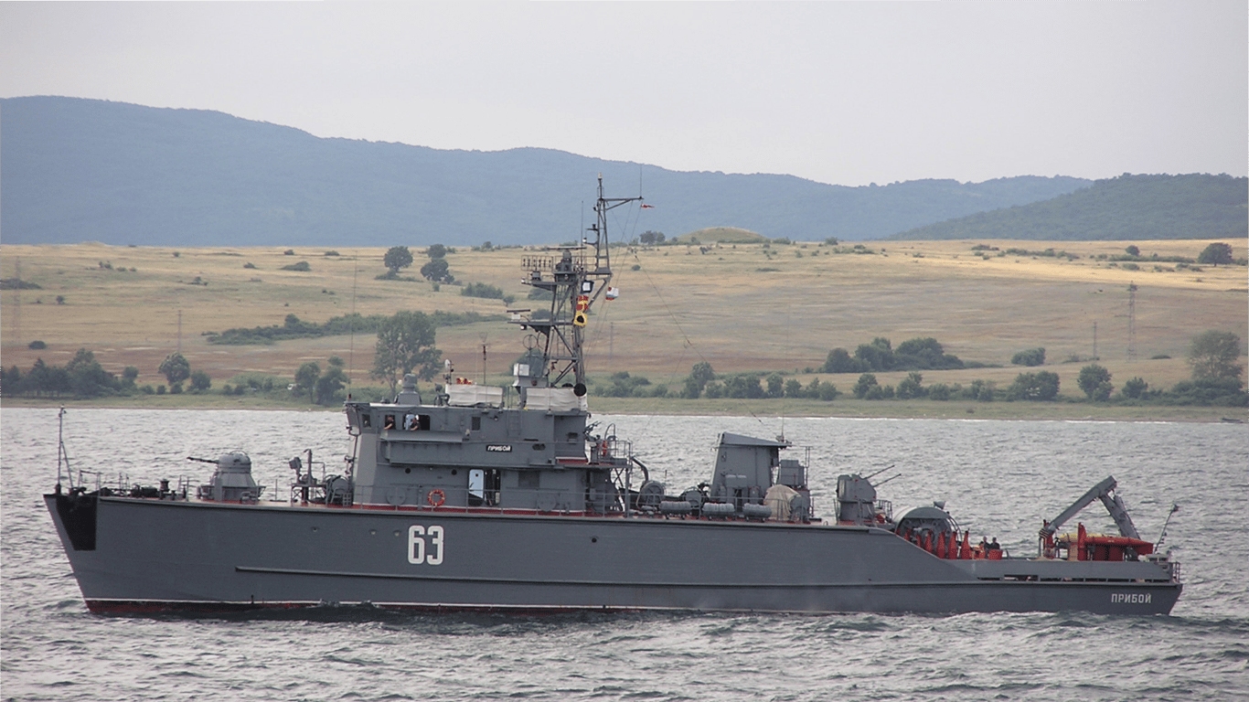 The Russian minesweeper Obukhov was disabled by the agents of the Main Intelligence Directorate