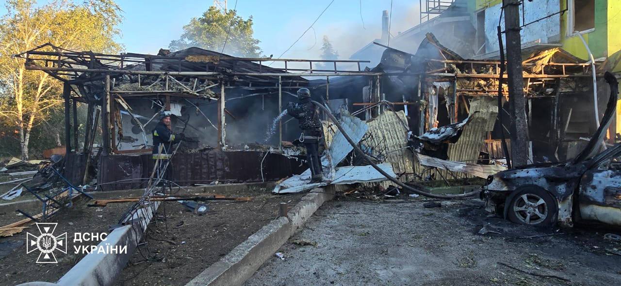 запорожье обстрел