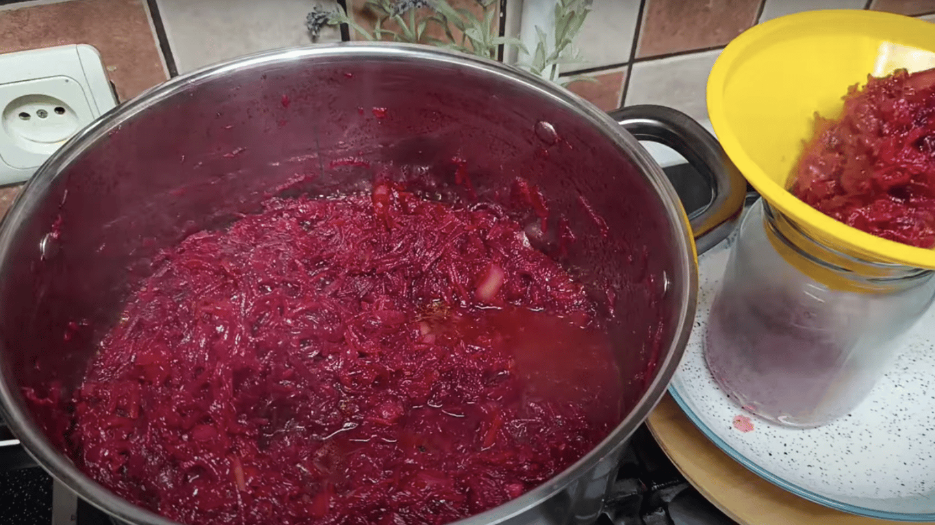 рецепт борщової заправки на зиму