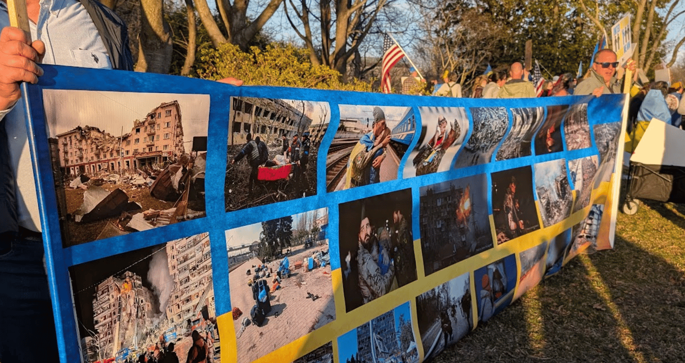 Акція на підтримку України у США