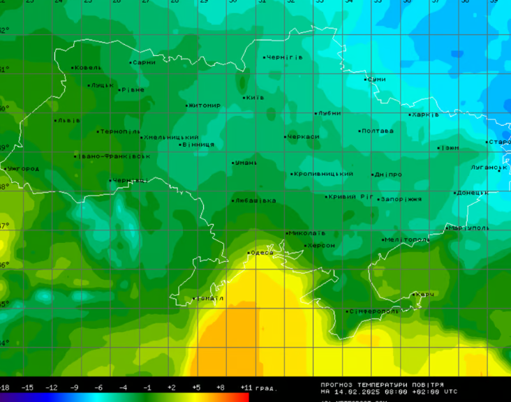 погодна карта