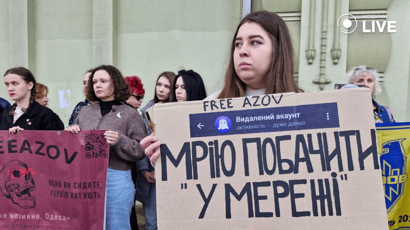 В Одесі пройшла акція за звільнення військовополонених — фото - фото 7