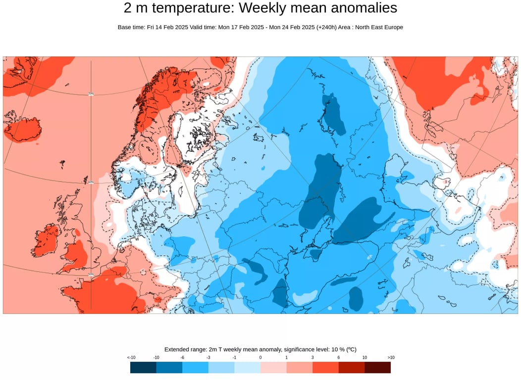 Коли в Україні спадуть морози та прийде тепло