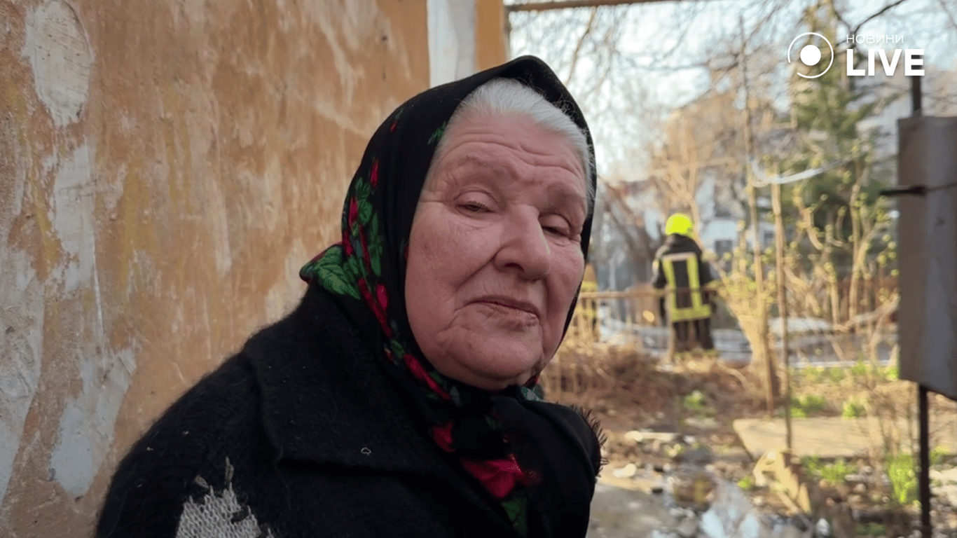 Любов Дементіївна розповіла про нічну атаку дронами