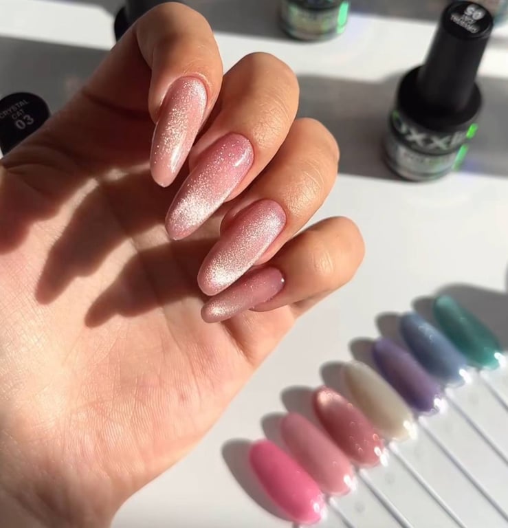 Лак з магнітними частинками буде мати особливий вигляд