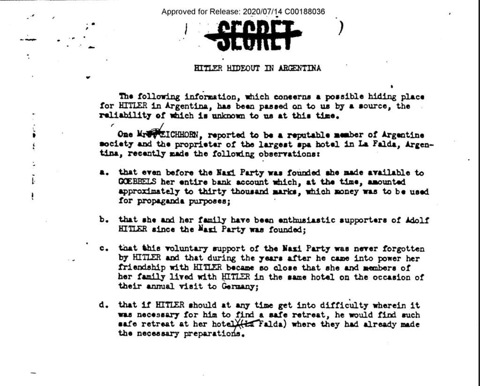 Розсекречені файли ЦРУ про пошуки Гітлера — чому його не знайшли - фото 1